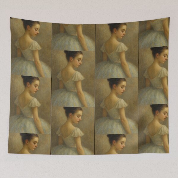 Item preview, Gorgeous, ballet, dancer, degas syle designed and sold by Grimtruths.