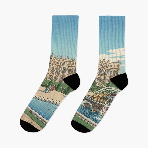 Item preview, Palace of Versailles Japanese Woodblock Print designed and sold by Takeda-art.