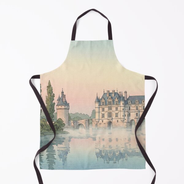 Item preview, Chateau de Chenonceau Japanese Woodblock Print designed and sold by Takeda-art.