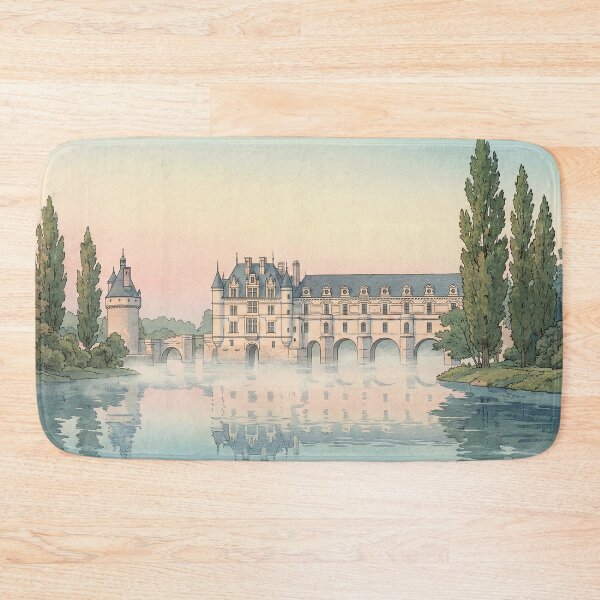 Item preview, Chateau de Chenonceau Japanese Woodblock Print designed and sold by Takeda-art.