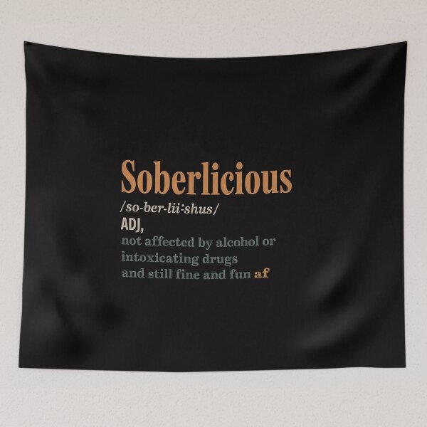 Item preview, Sober Life Sobriety Recovery Soberlicious Definition designed and sold by ConceptThena.