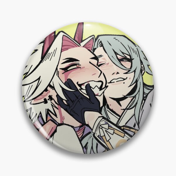 Item preview, Ayato's B-day Gift (Ayaitto) Pin designed and sold by Rottendevilman.