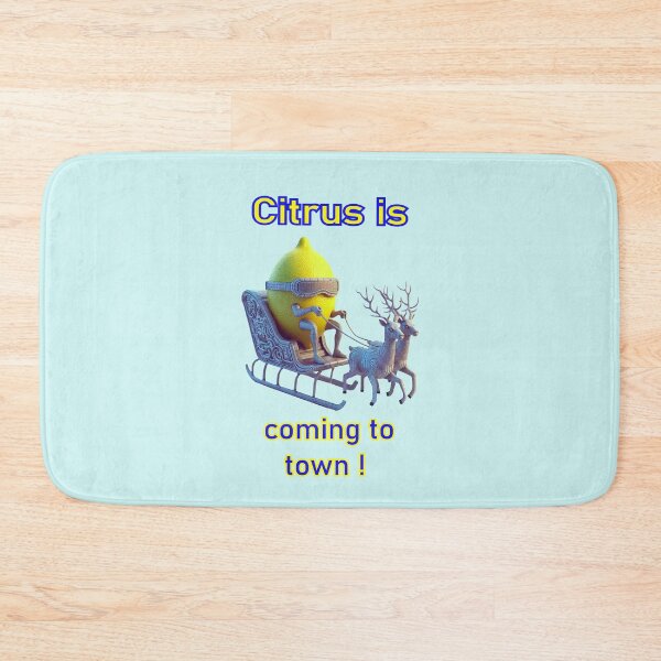 Item preview, Santa Lemon Cyber - a Fun Print For Gamers and Youth designed and sold by Felia001.