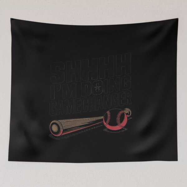 Item preview, SHHHH I'm Doing Gamechanger Baseball Players designed and sold by ConceptThena.