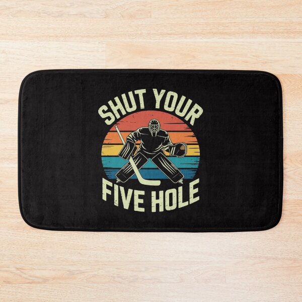 Item preview, Shut Your Five Hole Ice Hockey Goalie designed and sold by ConceptThena.