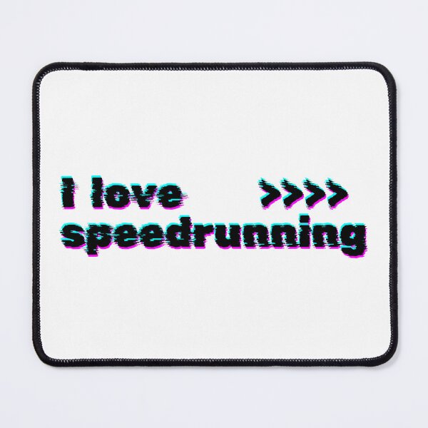 Item preview, Glitch Arrows Speedrunning Aesthetic Text Design designed and sold by PHRASEandSTYLE.