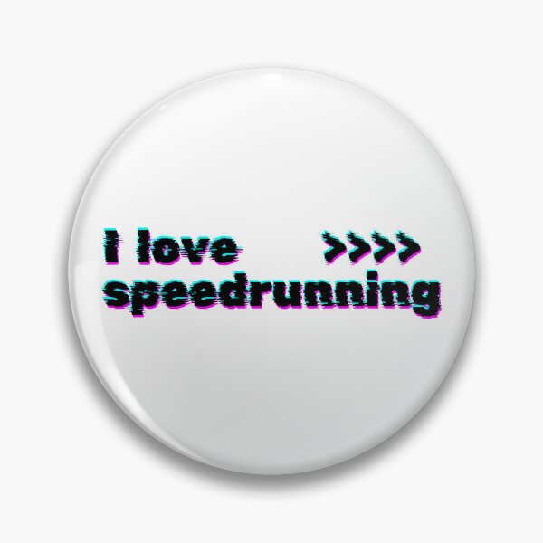 Item preview, Glitch Arrows Speedrunning Aesthetic Text Design designed and sold by PHRASEandSTYLE.