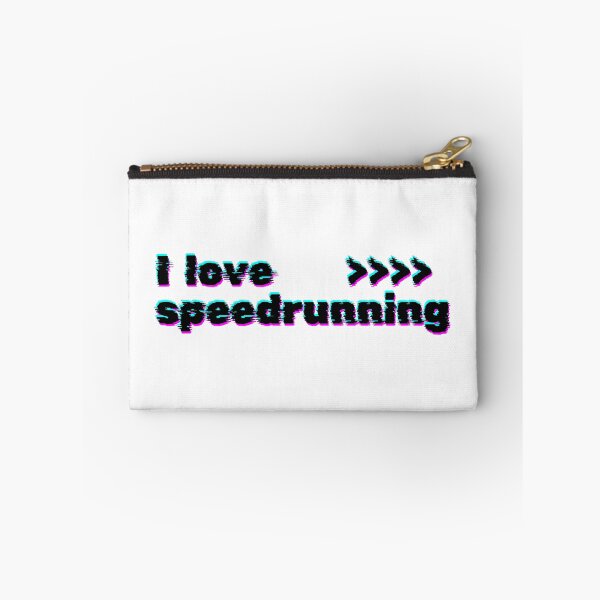 Item preview, Glitch Arrows Speedrunning Aesthetic Text Design designed and sold by PHRASEandSTYLE.