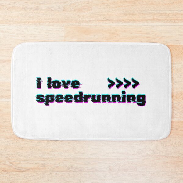 Item preview, Glitch Arrows Speedrunning Aesthetic Text Design designed and sold by PHRASEandSTYLE.