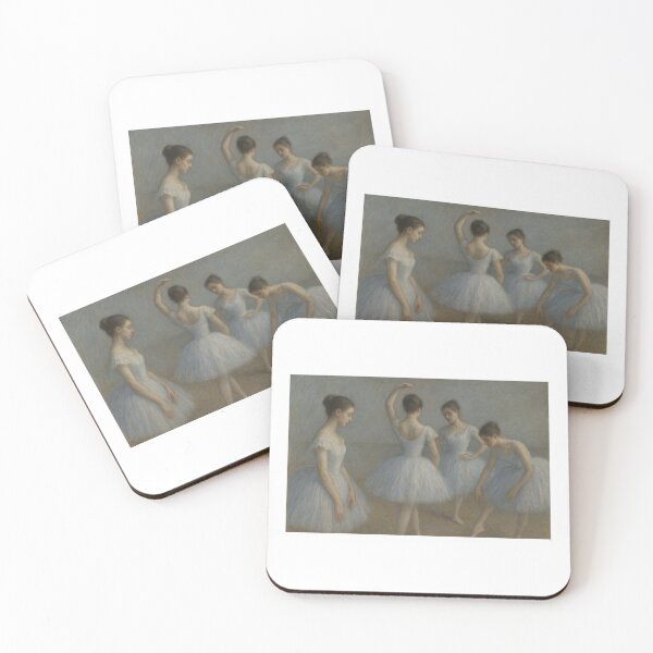 Item preview, Degas style, print, ballet lesson designed and sold by Grimtruths.