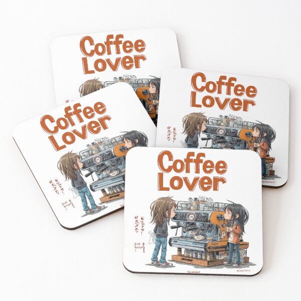 Item preview, Cute Coffee Lover Barista Machine – Adorable Coffee Shop Cartoon Art designed and sold by Grafititee.