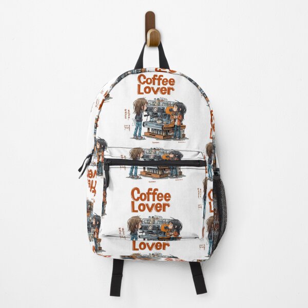 Item preview, Cute Coffee Lover Barista Machine – Adorable Coffee Shop Cartoon Art designed and sold by Grafititee.