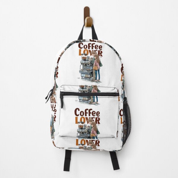 Item preview, Cute Coffee Lover Barista Machine – Adorable Coffee Shop Cartoon Art designed and sold by Grafititee.