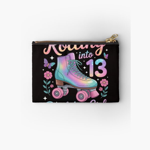 Item preview, Rollin' Into 13 Roller Skating Rink Thirteen Bday Girl Party designed and sold by MelSurf.