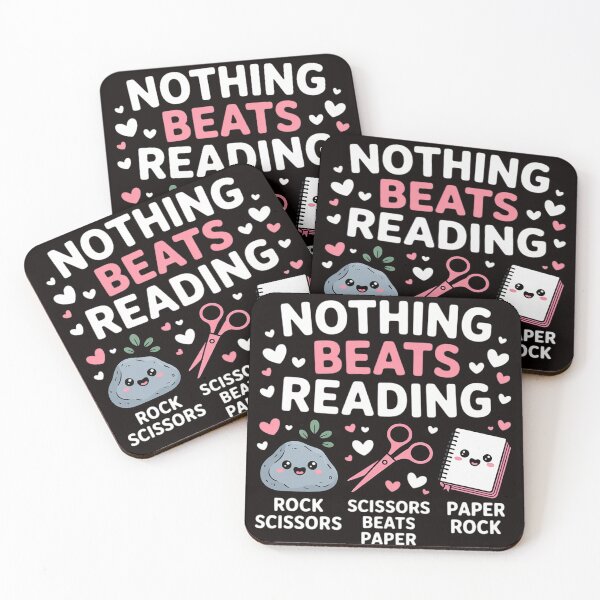 Item preview, Rock Paper Scissors Nothing Beats Reading Hand Game designed and sold by MelSurf.