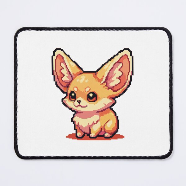 Item preview, Fennec Fox Puffling – Pastel Kawaii Desert Cutie designed and sold by Pixel Girl Aesthetic Studio.