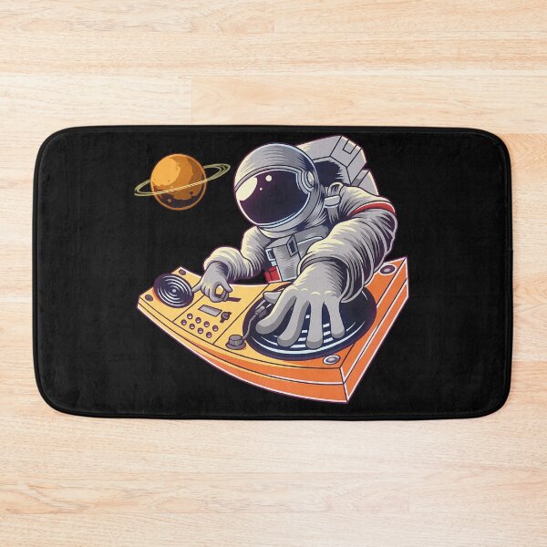 Item preview, Astronaut DJ Spinning Cosmic Beats designed and sold by Vibepop.store.