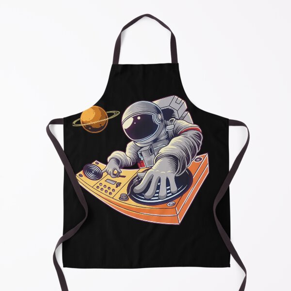 Item preview, Astronaut DJ Spinning Cosmic Beats designed and sold by Vibepop.store.