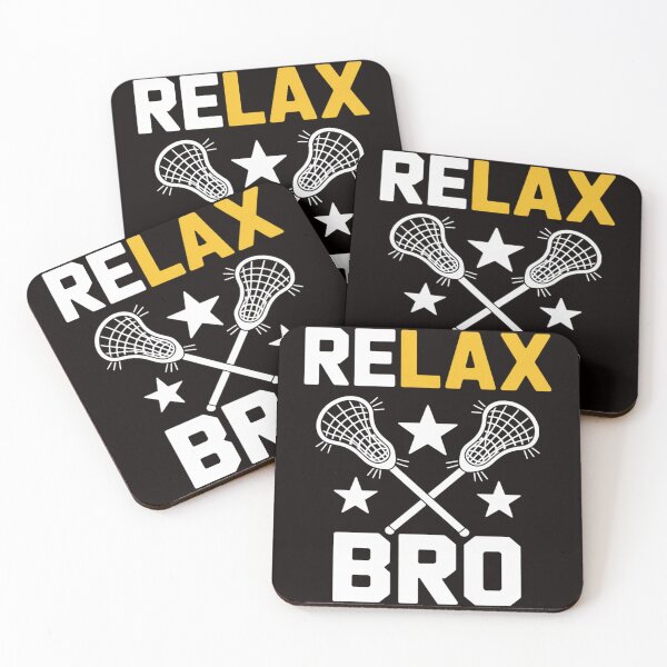 Item preview, ReLAX Bro - Lacrosse Player Lax Life Gift designed and sold by MelSurf.