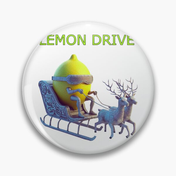 Item preview, Cyber Lemon Drive - Modern Stylish Print from Felia designed and sold by Felia001.