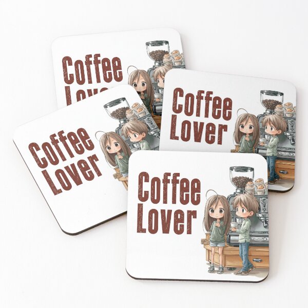 Item preview, Cute Coffee Lover Barista Machine – Adorable Coffee Shop Cartoon Art designed and sold by Grafititee.