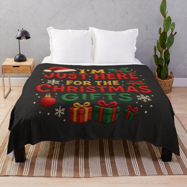 Artikelvorschau, Ich bin nur wegen der Weihnachtsgeschenk-Designs hier. entworfen und verkauft von JerdbordinShop.