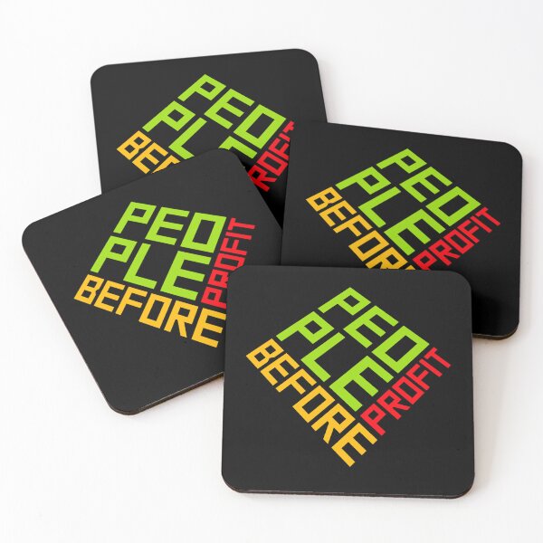 Item preview, People Before Profit Activism Social Justice Equality Movement designed and sold by shirt-o-mat.