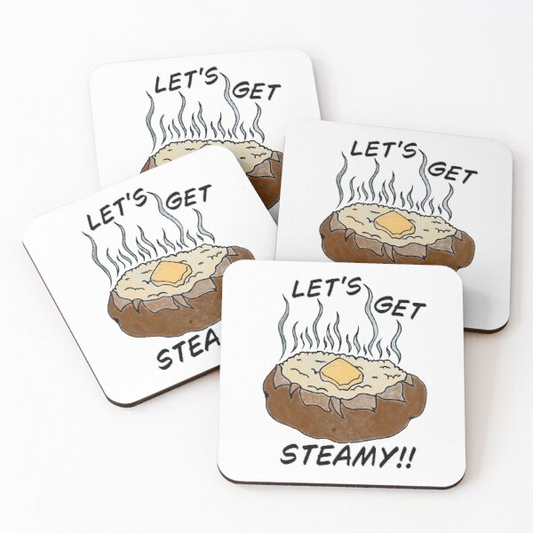 Item preview, Baked Potato: Let's Get Steamy designed and sold by Mangaman Ponzi Designs.