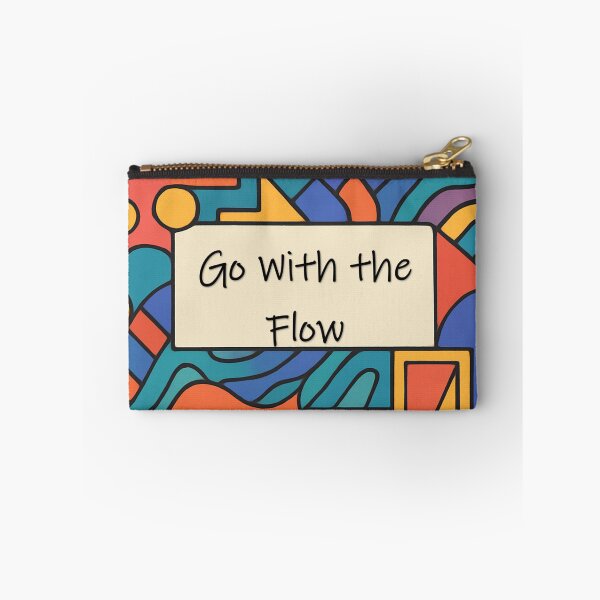 Item preview, Go With the Flow – Retro 70s Abstract Organic Design designed and sold by AlondraStudio.