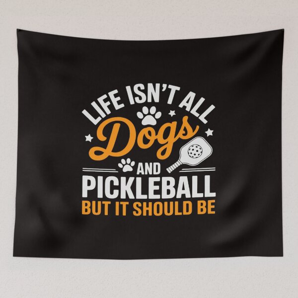 Item preview, Pickleball Dog Lover Life Isn't All Dogs Pickleball Men Women designed and sold by MelSurf.