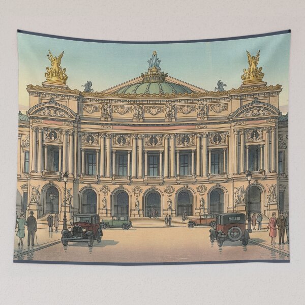 Item preview, Hall of Mirrors at Versailles Palace Japanese Woodblock Print designed and sold by Takeda-art.