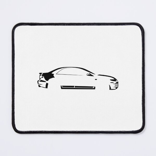 Item preview, 6 MPS (2006 GG) - AWD Turbo Minimalist Car Silhouette (Black) designed and sold by FearnCreative.