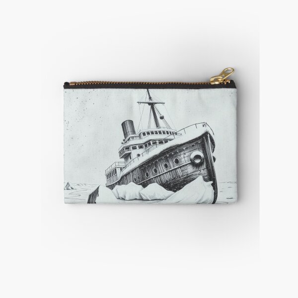 Item preview, Titanic Wreck Pencil Drawing - Iceberg Ship Dark Art designed and sold by EllDAV777.