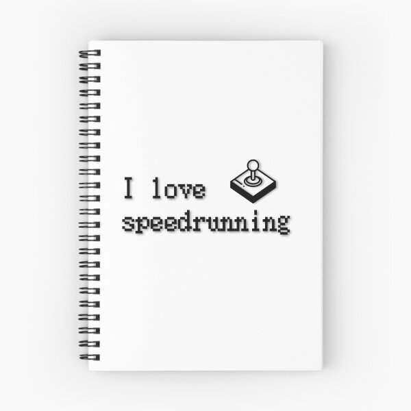 Item preview, Pixel Text I Love Speedrunning Retro Joystick Design designed and sold by PHRASEandSTYLE.