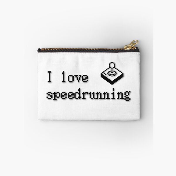 Item preview, Pixel Text I Love Speedrunning Retro Joystick Design designed and sold by PHRASEandSTYLE.