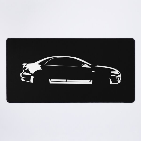 Item preview, 6 MPS (2006 GG) - AWD Turbo Minimalist Car Silhouette (White) designed and sold by FearnCreative.