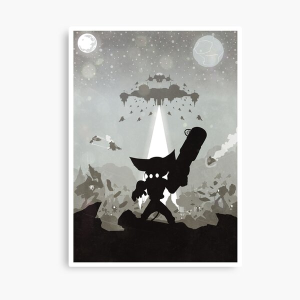 Ratchet and Clank - Showdown Canvas Print