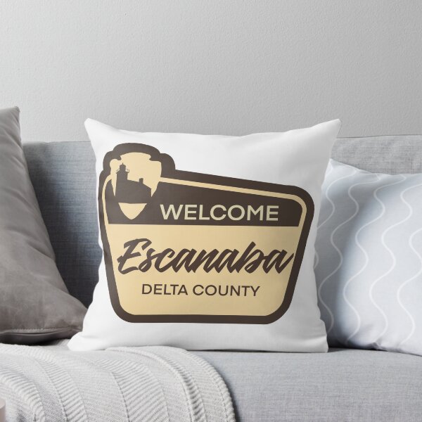 Item preview, Escanaba welcome sign designed and sold by brookenich05.