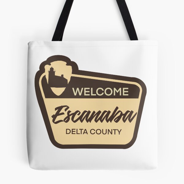 Item preview, Escanaba welcome sign designed and sold by brookenich05.