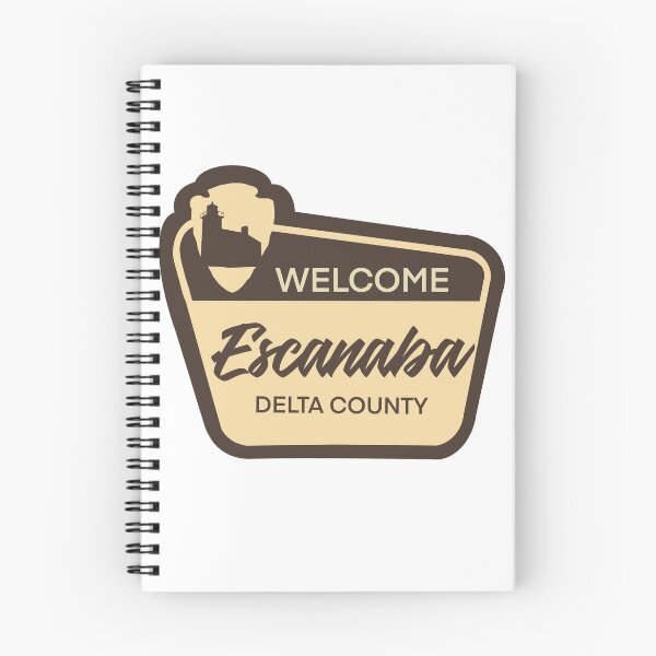 Item preview, Escanaba welcome sign designed and sold by brookenich05.