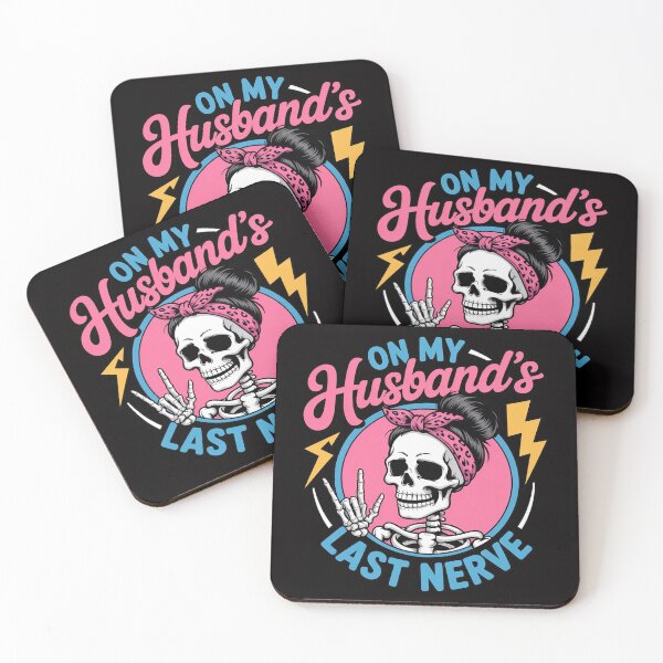 Item preview, On My Husband's Last Nerve Saying Wife Life Women designed and sold by Viepenny.