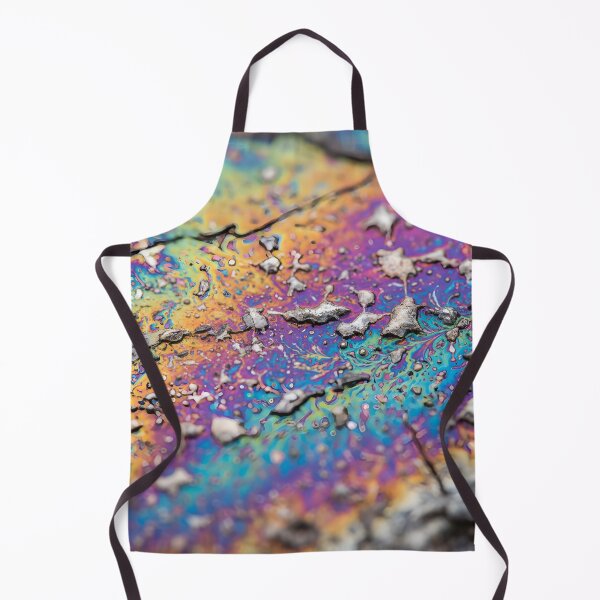 Item preview, Close-Up of Iridescent Oil on Cracked Asphalt designed and sold by homydesign.