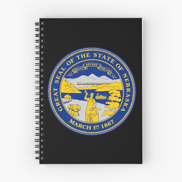 Item preview, Nebraska Circle Flag, Nebraska Flag Icon designed and sold by NTGUILTY.