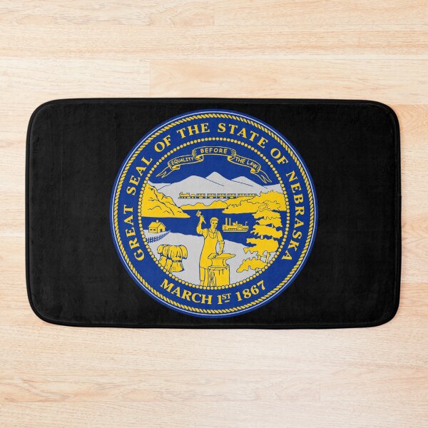 Item preview, Nebraska Circle Flag, Nebraska Flag Icon designed and sold by NTGUILTY.