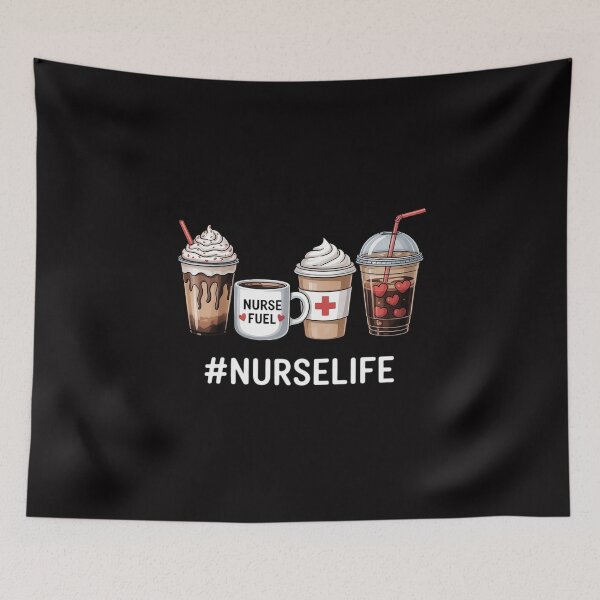 Item preview, Nurse Life Coffee Nurses Fuel Registered Nurse Medical designed and sold by Viepenny.