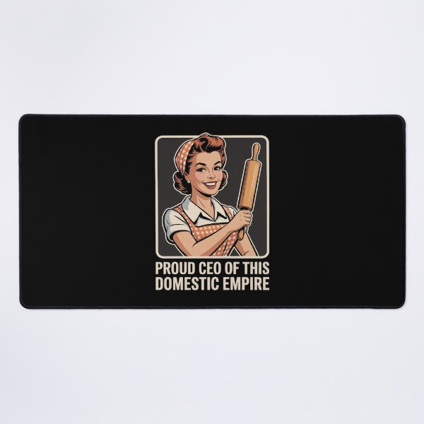 Item preview, Sarcastic Funny 50s CEO of Domestic Empire Homemaker designed and sold by ShelFisher.