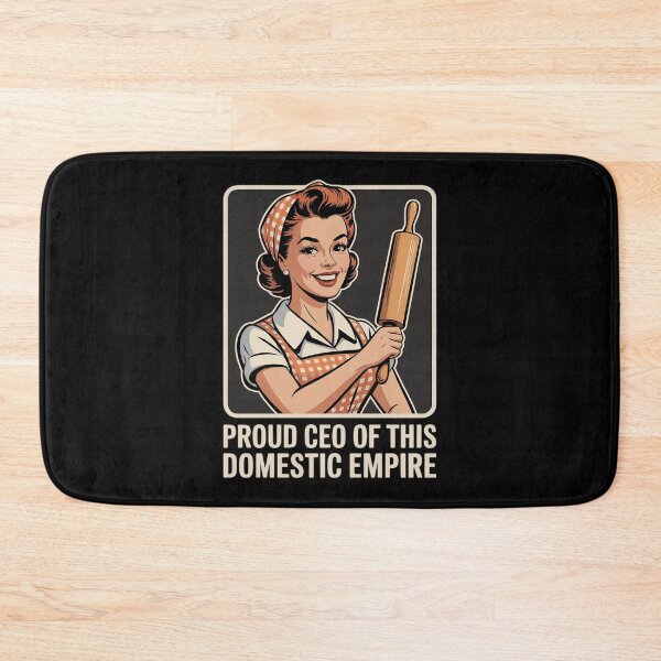 Item preview, Sarcastic Funny 50s CEO of Domestic Empire Homemaker designed and sold by ShelFisher.