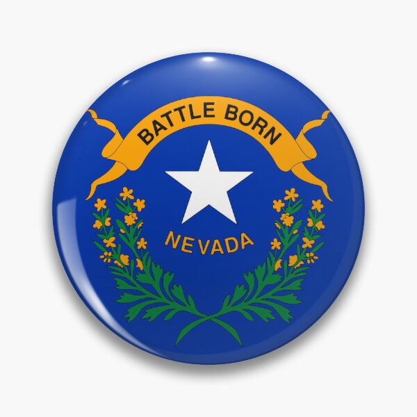 Item preview, Nevada Circle Flag, Nevada Flag Icon designed and sold by NTGUILTY.