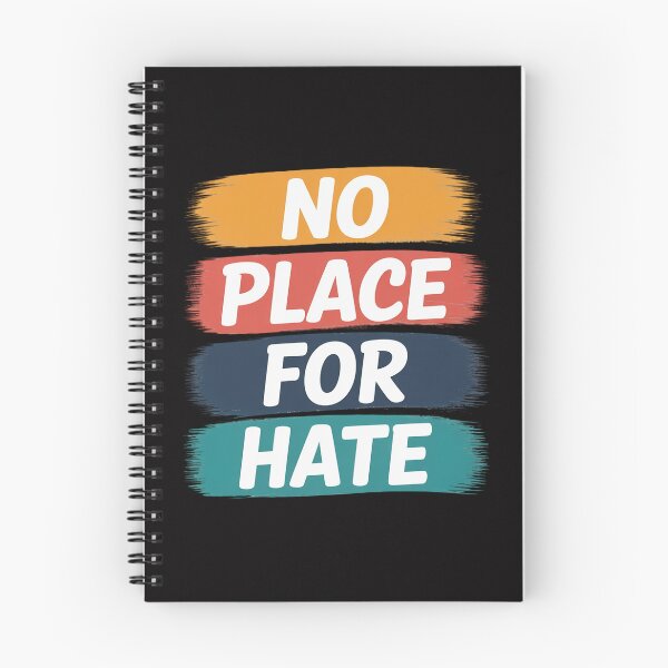 Item preview, No Place for hate. Statement of Peace No Hate. Positive designed and sold by Viepenny.