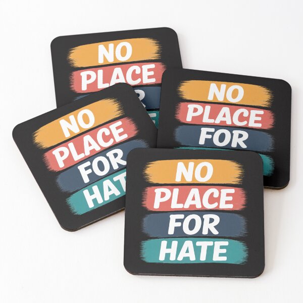 Item preview, No Place for hate. Statement of Peace No Hate. Positive designed and sold by Viepenny.
